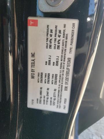 2018 TESLA MODEL 3 - 5YJ3E1EB3JF151349