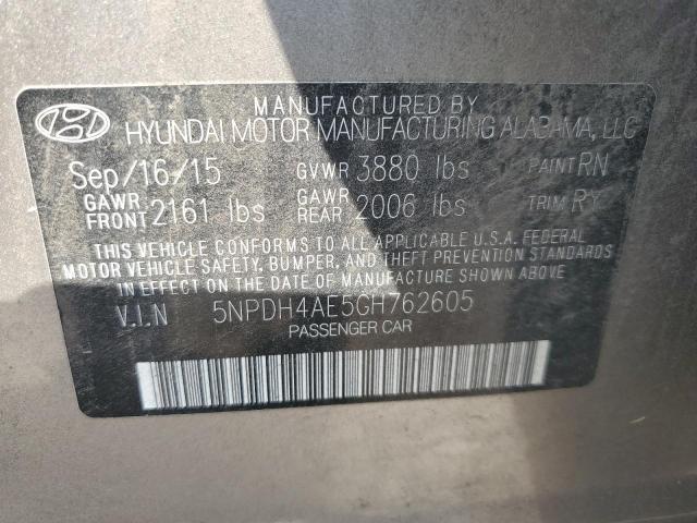2016 HYUNDAI ELANTRA SE - 5NPDH4AE5GH762605