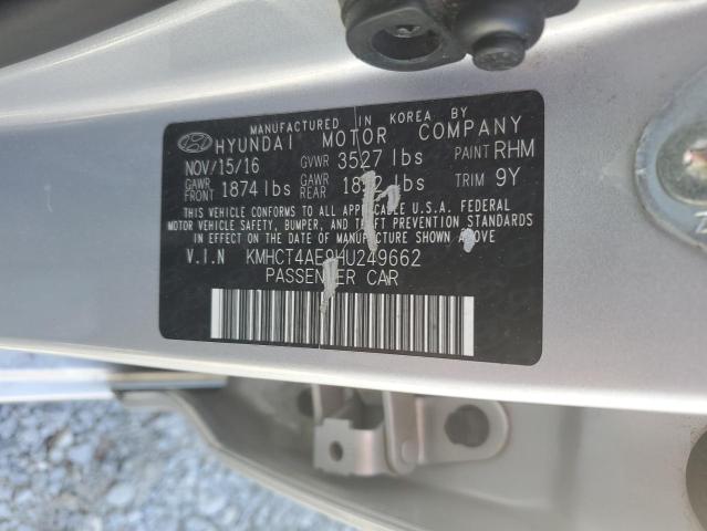 2017 HYUNDAI ACCENT SE - KMHCT4AE9HU249662