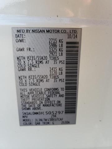 2015 INFINITI QX60 - 5N1AL0MM3FC505297