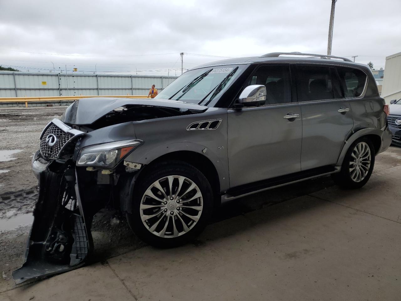 Lot #2895463945 2016 INFINITI QX80