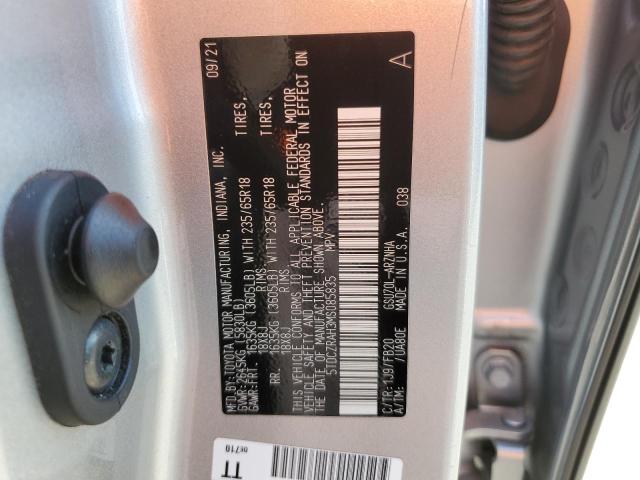 2021 TOYOTA HIGHLANDER - 5TDCZRAH3MS085835