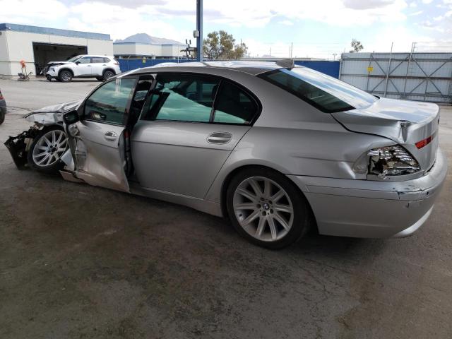 BMW 745 LI 2003 silver  gas WBAGN63453DS44125 photo #3