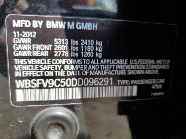 VIN WBSFV9C50DD096291 2013 BMW M5 no.12