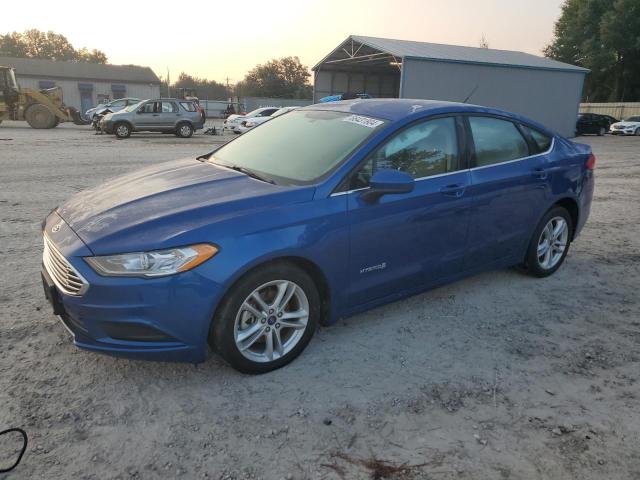 VIN 3FA6P0UU2JR142196 2018 Ford Fusion, S Hybrid no.1