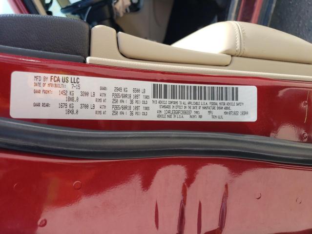 2015 JEEP GRAND CHER - 1C4RJEBG8FC936337