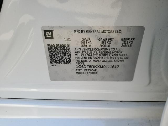 2021 CADILLAC CT4 PREMIU - 1G6DF5RKXM0111617