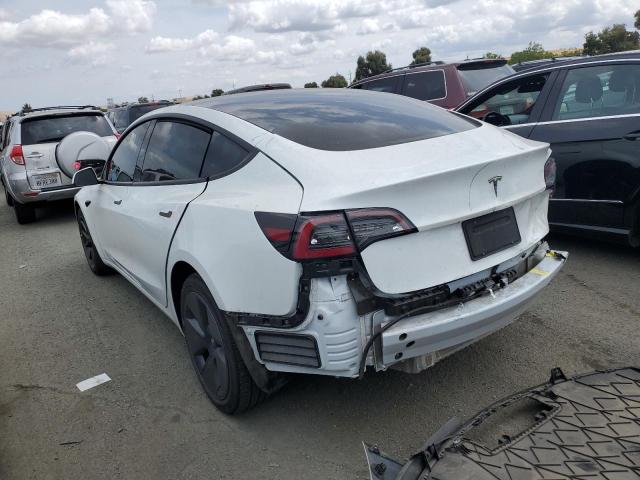 TESLA MODEL 3 2022 white  electric 5YJ3E1EA2NF340703 photo #3