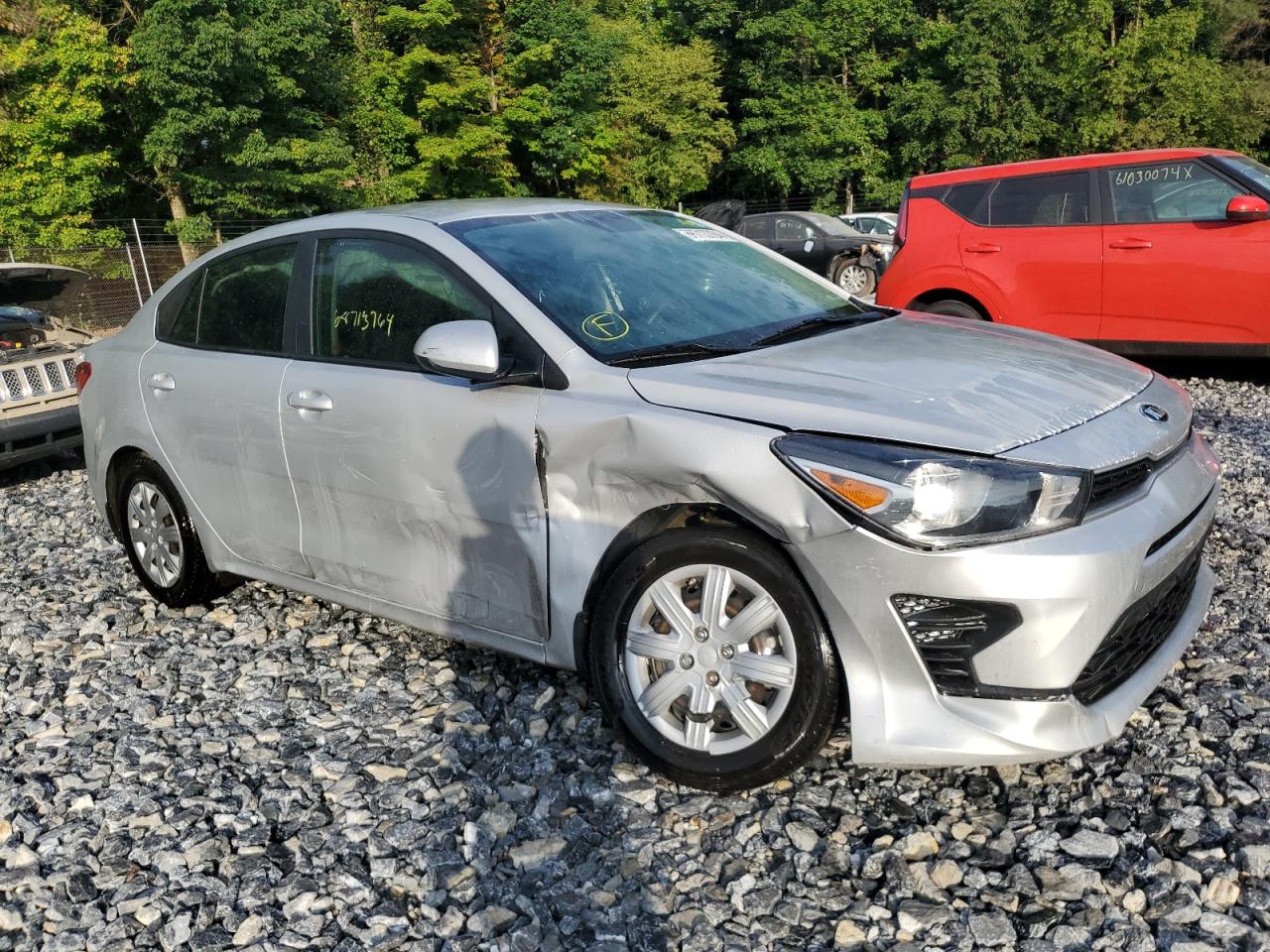 Lot #2962568773 2021 KIA RIO LX