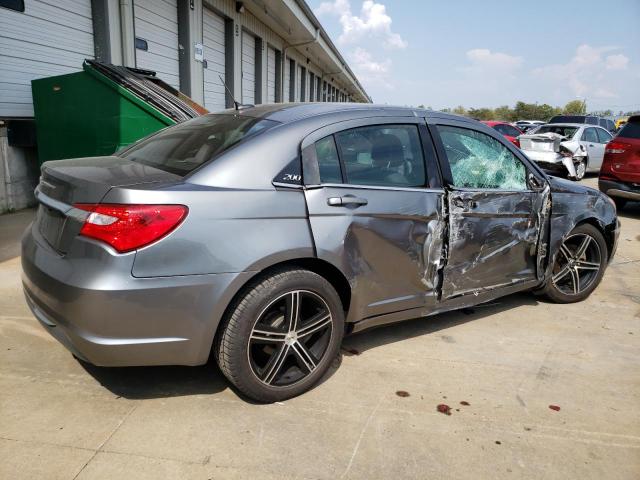 CHRYSLER 200 TOURIN 2013 gray sedan 4d gas 1C3CCBBB3DN705810 photo #4