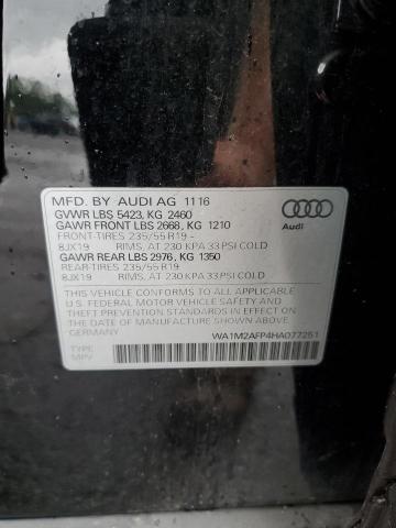 VIN WA1M2AFP4HA077251 2017 Audi Q5, Premium Plus no.13