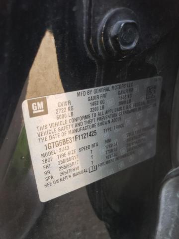 2015 GMC CANYON SLE - 1GTG6BE31F1121425