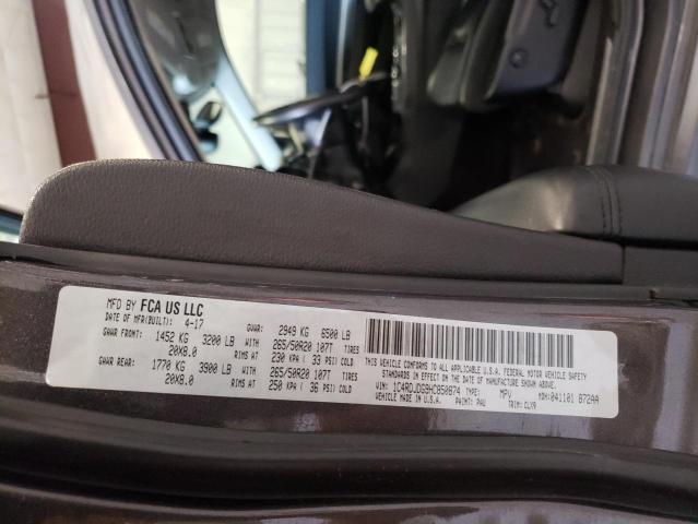 2017 DODGE DURANGO GT - 1C4RDJDG9HC850874