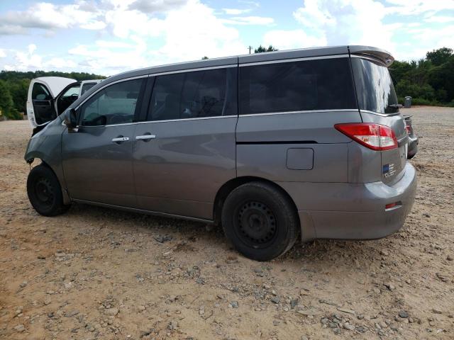 NISSAN QUEST S 2014 gray sports v gas JN8AE2KP8E9104917 photo #3