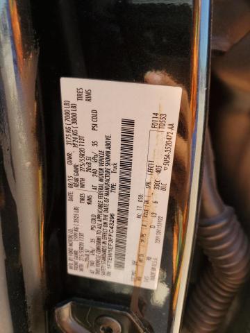 2015 FORD F150 SUPER - 1FTEW1EF3FFC43296