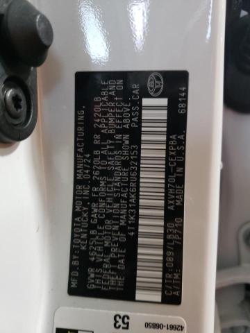 2024 TOYOTA CAMRY XSE - 4T1K31AK6RU632153