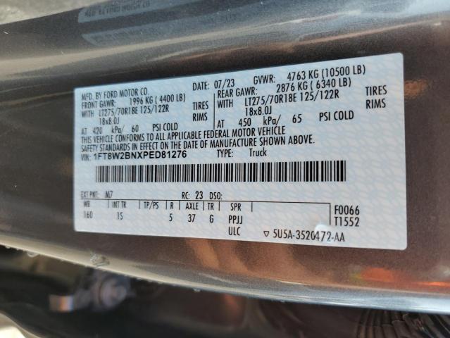 2023 FORD F250 SUPER - 1FT8W2BNXPED81276