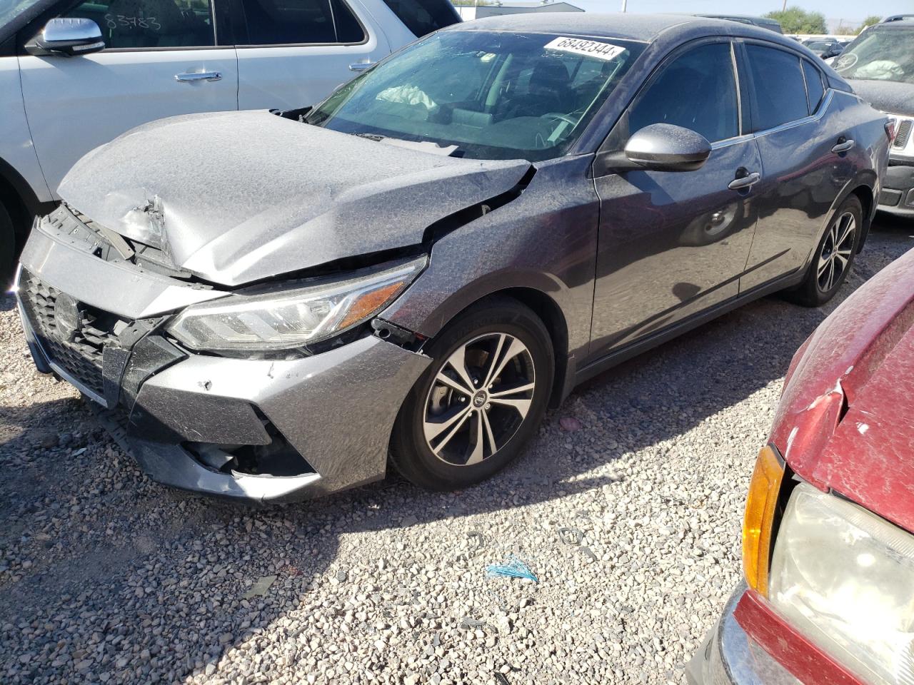 Lot #2953055601 2021 NISSAN SENTRA SV