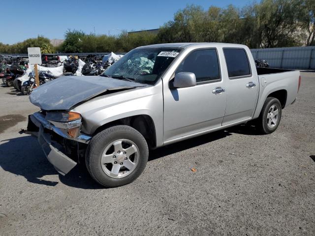 GMC CANYON SLE 2012 silver crew pic gas 1GTD5MFE9C8110399 photo #1