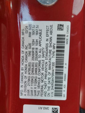 2024 HONDA CR-V EXL - 2HKRS4H75RH471300