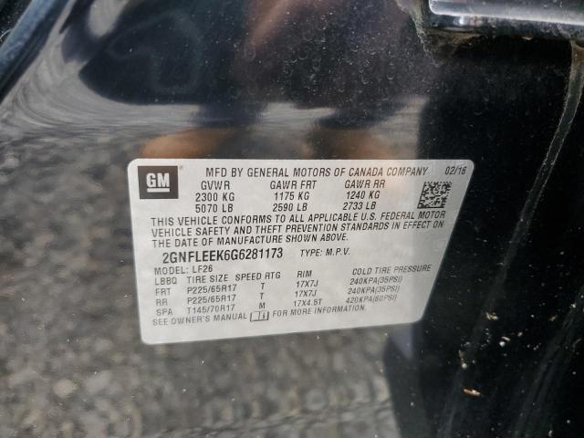 2016 CHEVROLET EQUINOX LS - 2GNFLEEK6G6281173