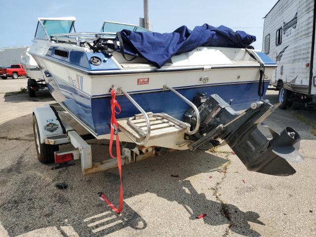 WELLS CARGO BOAT W/TRL 1987 two tone   WELR8234J687 photo #4