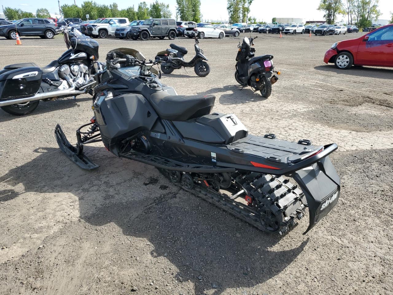 SKI DOO RENEGADE 2024 black   2BPSDARJ6RV000352 photo #4