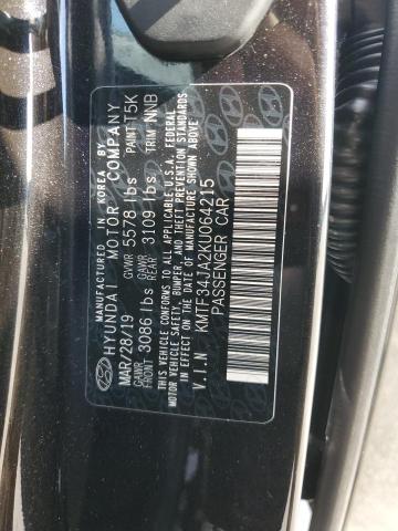 2019 GENESIS G90 PREMIU KMTF34JA2KU064215