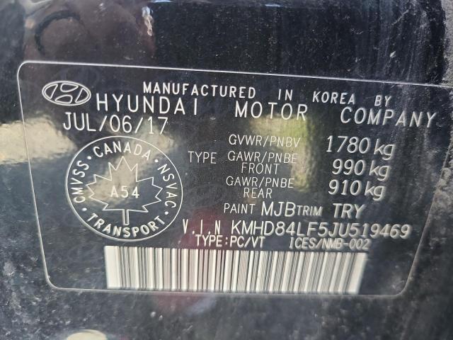2018 HYUNDAI ELANTRA SE - KMHD84LF5JU519469