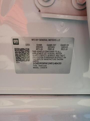 2021 CADILLAC CT5-V - 1G6DR5RW1M0146430