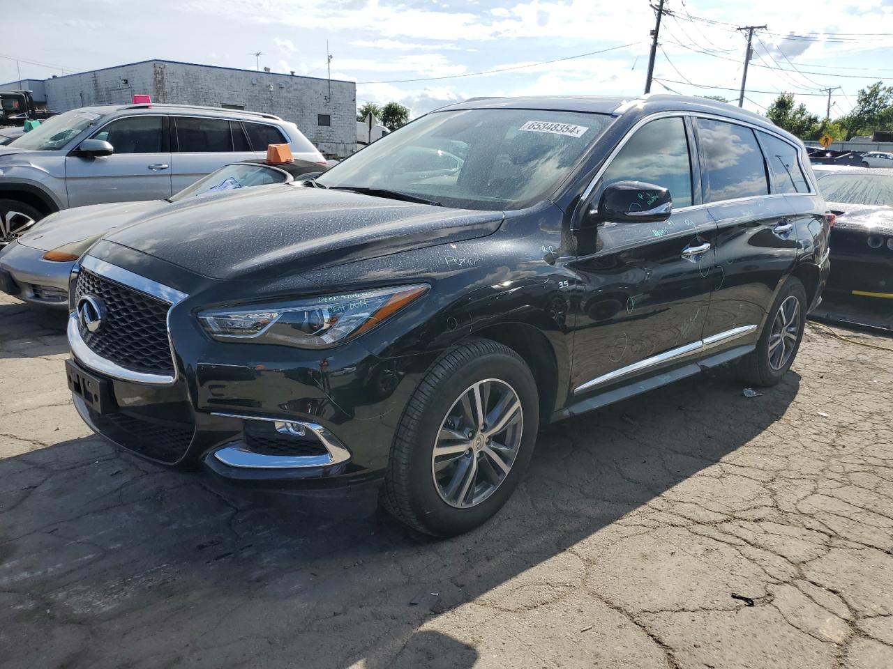 INFINITI QX60 LUXE 2020 black  gas 5N1DL0MM5LC519162 photo #1