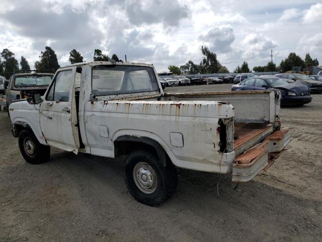 FORD F150 1986 white  gas 1FTEF14N4GPB75627 photo #3