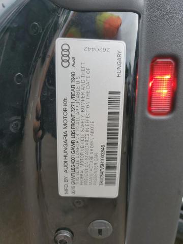 2017 AUDI TT - TRUC5AFV5H1002846