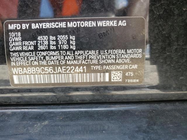 VIN WBA8B9C56JAE22441 2018 BMW 3 Series, 330 I no.12