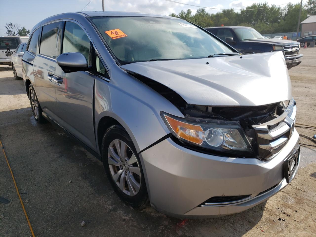 Lot #3008528957 2016 HONDA ODYSSEY EX