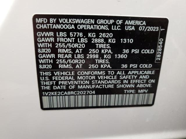 2024 VOLKSWAGEN ATLAS CROS - 1V2KE2CA8RC202704