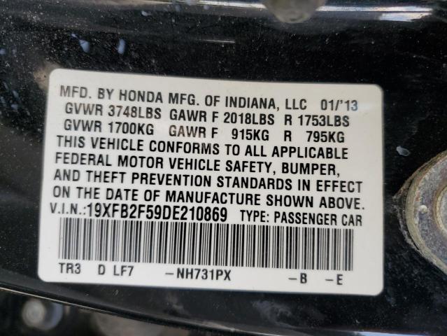 VIN 19XFB2F59DE210869 2013 Honda Civic, LX no.12