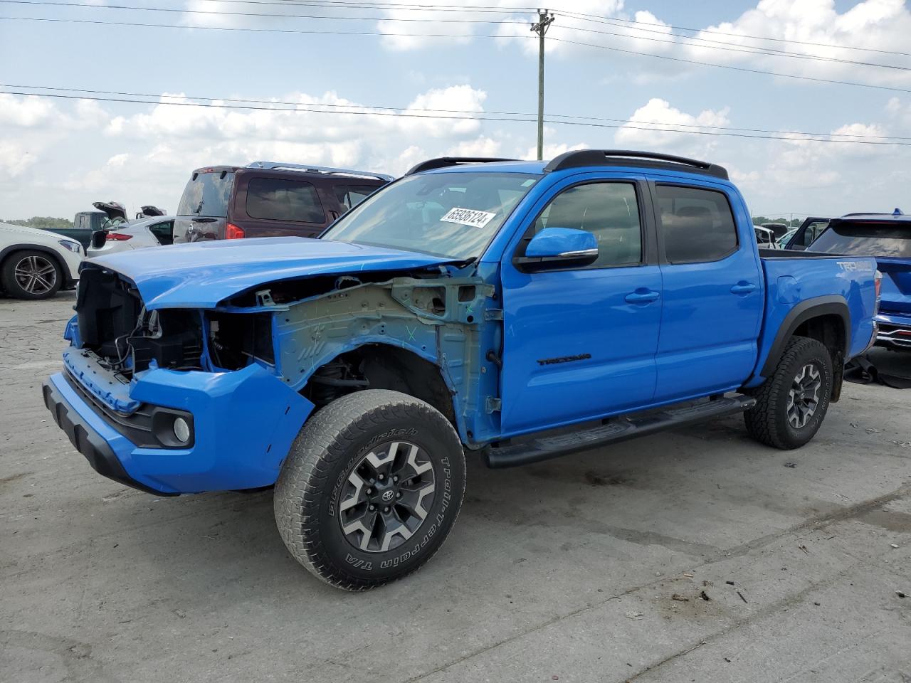 Lot #2976971729 2021 TOYOTA TACOMA DOU