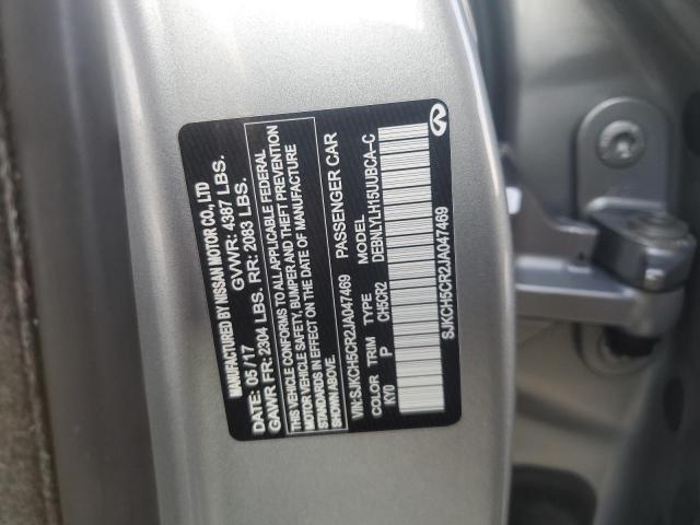 2018 INFINITI QX30 BASE - SJKCH5CR2JA047469