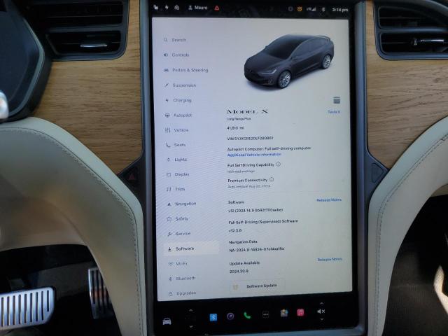 2020 TESLA MODEL X - 5YJXCBE20LF280861