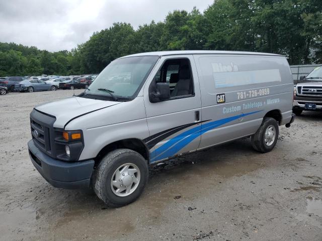 FORD ECONLINE 2014 silver cargo va gas 1FTNE2EW1EDA15641 photo #1