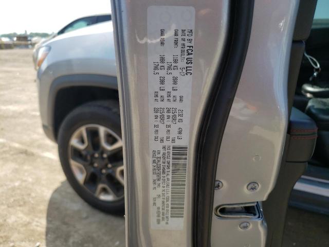 2017 JEEP COMPASS TR - 3C4NJDDB3HT650784