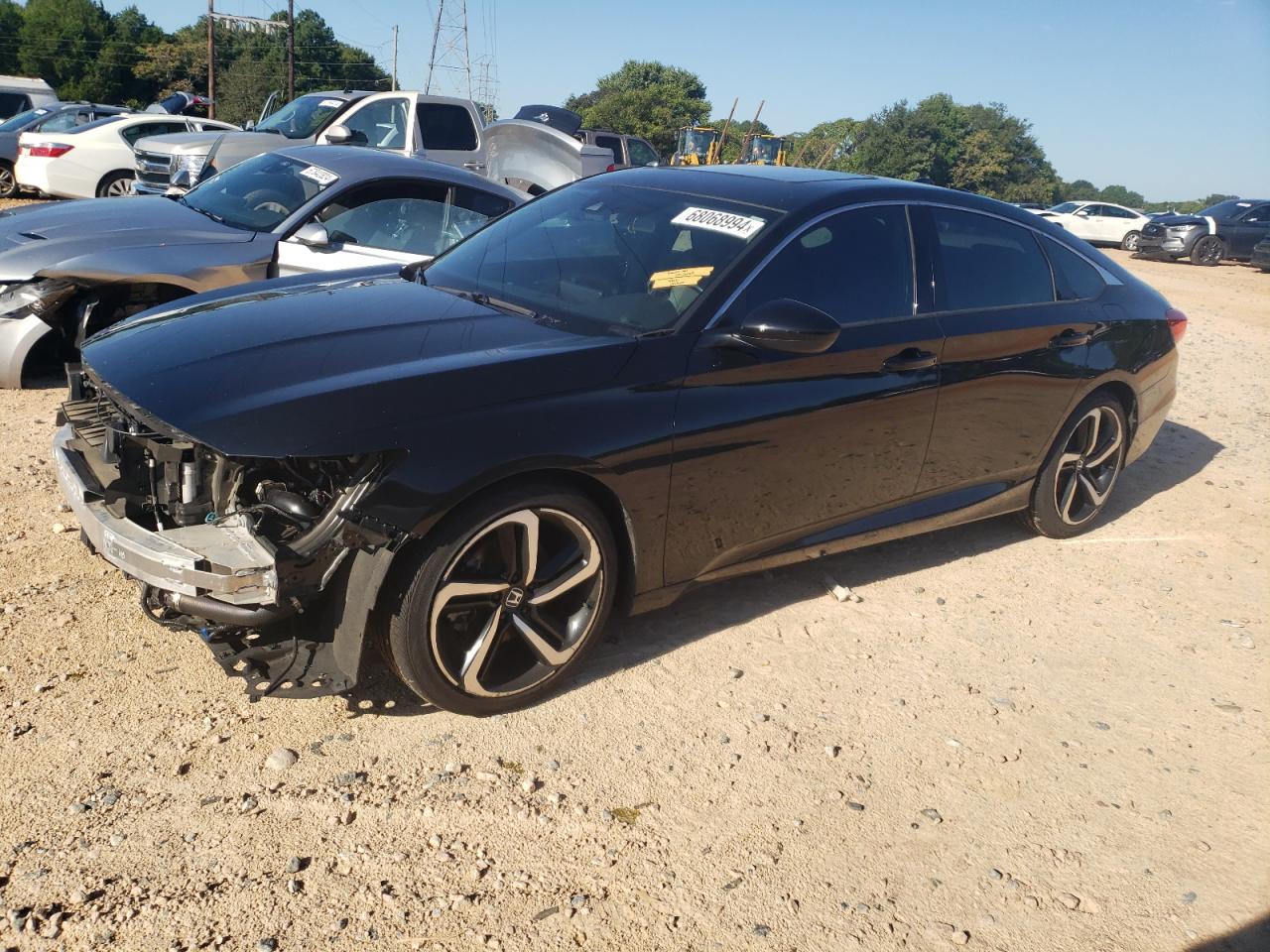 Lot #2826134545 2020 HONDA ACCORD SPO