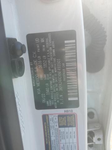 2022 KIA RIO LX - 3KPA24ADXNE493501