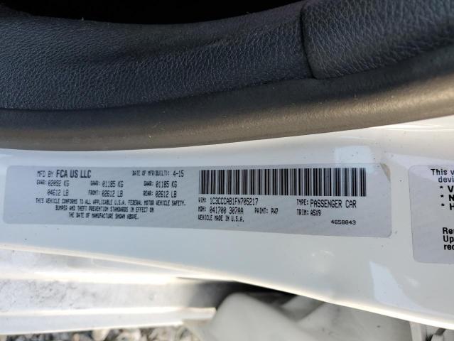 2015 CHRYSLER 200 LIMITE - 1C3CCCAB1FN705217