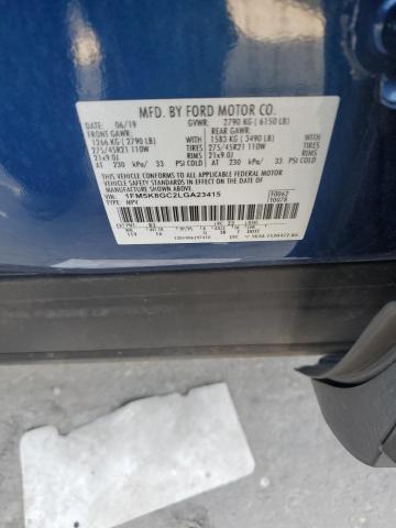 2020 FORD EXPLORER S - 1FM5K8GC2LGA23415