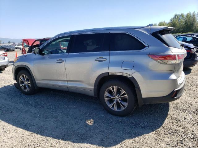 VIN 5TDJKRFHXFS165799 2015 Toyota Highlander, Xle no.2