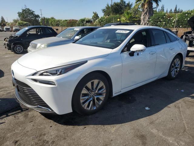 TOYOTA MIRAI LE 2022 white  hydrogen fuel cell JTDAAAAA1NA006597 photo #1