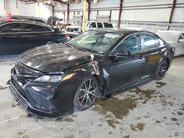 VIN 4T1G11AK0MU406999 2021 Toyota Camry, SE no.1