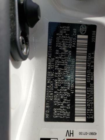 2017 TOYOTA AVALON XLE - 4T1BK1EB8HU250105